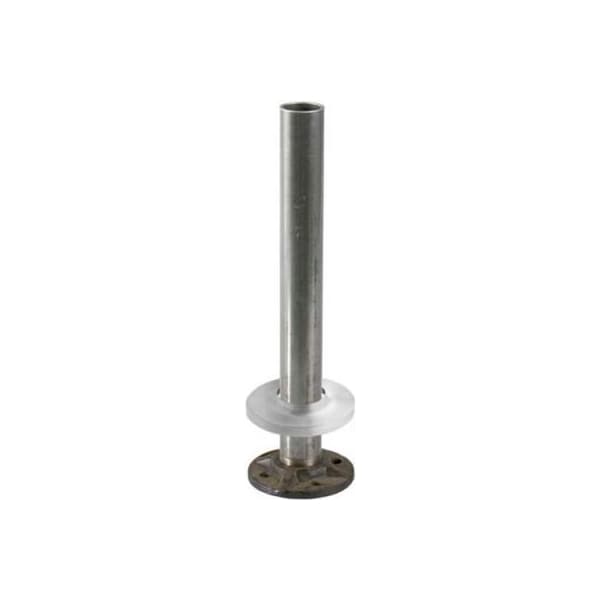 Lavi Industries Steel Flange and Steel Insert, for 2" Tubing, w/Satin Stainless Steel Canopy 44-B/2 - main
